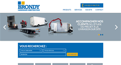 Desktop Screenshot of carrosserie-brondy.com